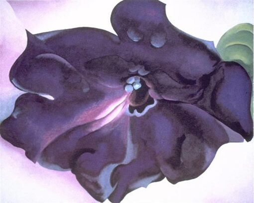 Georgia O’Keeffe “Petunia” (1925) | Bold and Elegant Floral Artwork, High-Quality Canvas Reproduction