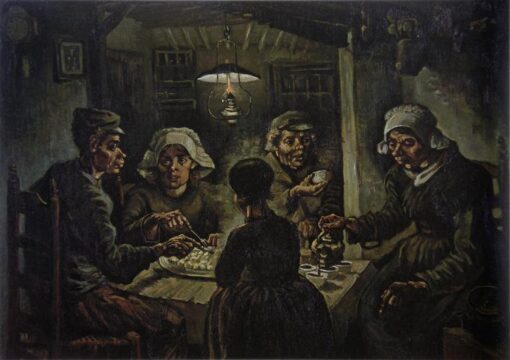 The Potato Eaters (De Aardappeleters) by Vincent van Gogh – A 1885 Painting of Peasant Realism
