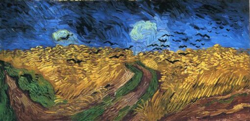 Vincent van Gogh’s Wheatfield with Crows (1890) – A Masterpiece of Emotional Conflict and Natural Beauty