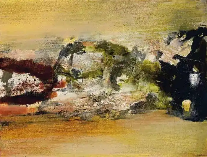 Zao Wou-Ki: Bridging East and West in Modern Abstract Art 6 2e2eb9389b504fc2a8e525a65361551f91ef6d22